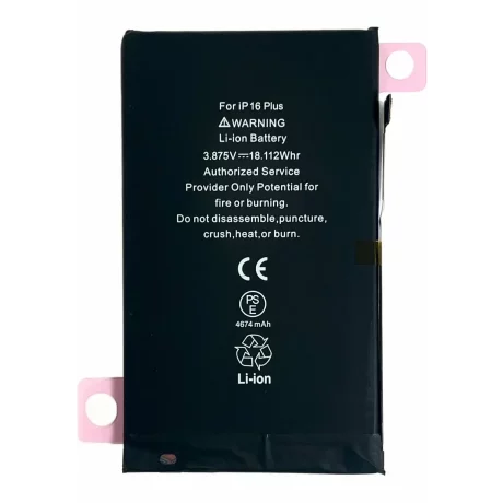 Acumulator Compatibil pentru iPhone 16 Plus 4674 mAh Li-Ion