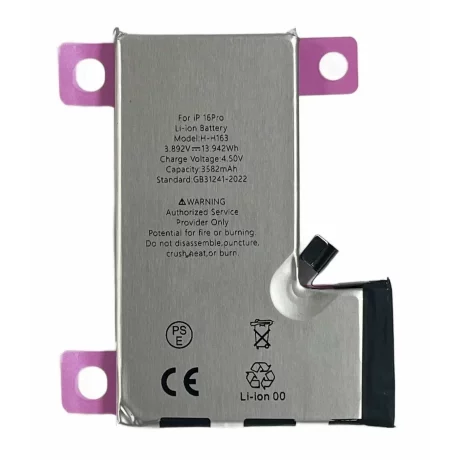 Acumulator Compatibil pentru iPhone 16 Pro 3582 mAh Li-Ion