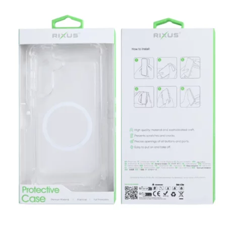 Husa Samsung S731 Galaxy S25 FE Rixus MagSafe Transparenta