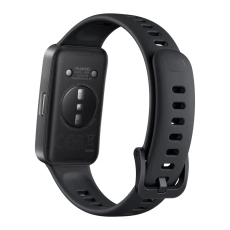 Huawei Band 10 Matte Black, Curea Fluoroelastomer Black